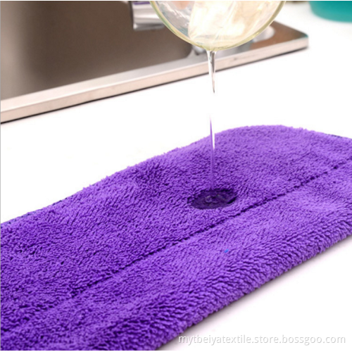 Pure Color Microfiber Strong Water Imbibition Kitchen Cleaning Towel Wholesale